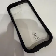 iFace iPhone15 ハードケース クリア/ブラック アイフェース