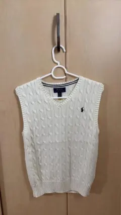 Polo Ralph Lauren ケーブルニットベスト M