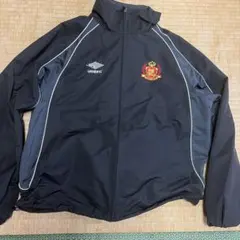 Umbro 9090 コラボ　ナイロンジャケット 黒/グレー