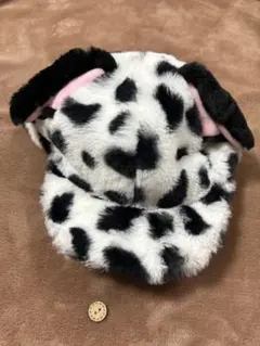 ディズニー 101匹わんちゃん ダルメシアンキャップ 耳付き