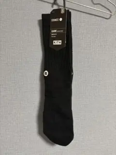 STANCE KITH CLASSIC CREW ブラックソックス M/Lのサムネイル