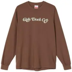 Girls Don't Cry ロングスリーブTシャツ ブラウン 2026年最新】girls don't cry ロンtの人気アイテム - メルカリ