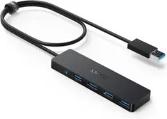 Anker USB3.0 ウルトラスリム 4ポートハブ 60cmケーブル