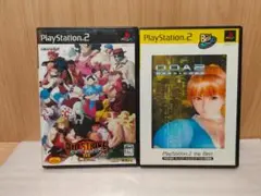 【PS2 ソフト】ストリートファイターIII 3rd デッドオアアライブ2
