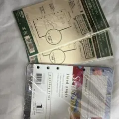 トモエリバー システム手帳リフィル 方眼罫ノートほか