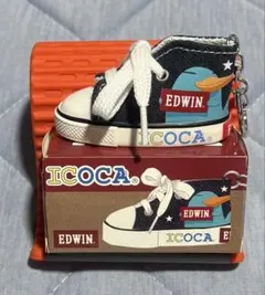 EDWIN カモノハシのイコちゃん スニーカー キーホルダー