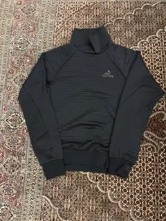 adidas ブラック ハイネックジャージ　サイズM