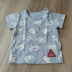●同梱セール実施中● HEY BEARS クマ柄 Tシャツ 60-70cm