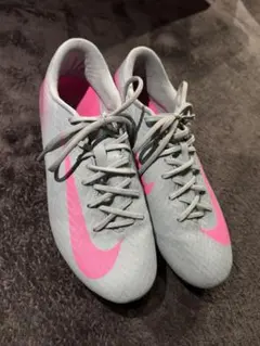 NIKE Mercurial サッカースパイク グレー ピンク - メルカリ