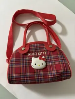 キティちゃん　ショルダーミニバッグ　レトロ