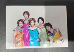 嵐　デビュー　初期　5人　旧ロゴ　公式写真