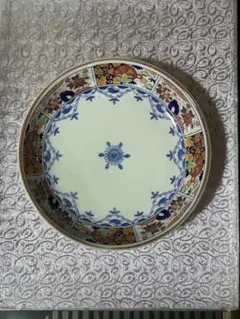 【新品未使用】有田焼 古伊万里 祥峰作 大皿 美品