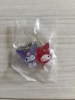 サンリオキャラクターズ なかよしドロップチャーム マイメロディ＆クロミ