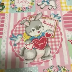 松山敦子、Quilt Gate レトロアニマル柄 プリント生地