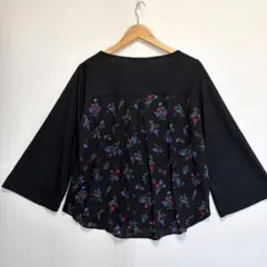 【GLOBAL WORK長袖Tシャツ】 Mサイズ/グローバルワーク/ブラック