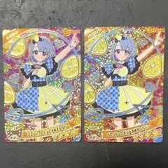 ひみつのアイプリ　リング3だんミラクル　える2枚セット