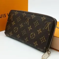 【美品S】ルイヴィトン　ジッピーウォレット　モノグラム　長財布