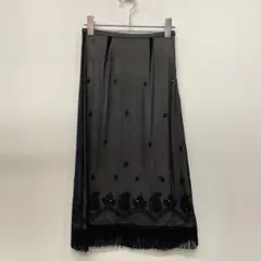 STRAWBERRY-FIELDS grace シルク 刺繍 スカートのサムネイル