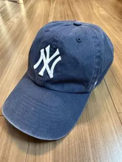 NY限定刺繍入り) ニューヨークヤンキース　47 キャップ フリーサイズ