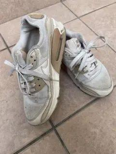 NIKE エアマックス90 ベージュ 23cm DH8010-004