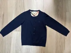 ネイビー カーディガン