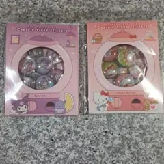 カプセルフレークステッカーズ サンリオ カプセルシール