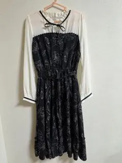 花柄デザイン ワンピース Mサイズ axes femme