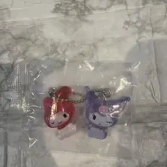 サンリオキャラクターズ なかよしドロップチャームマイメロディ×クロミ