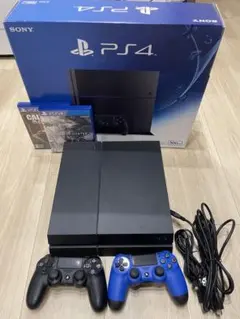 SONY PS4 500GB 本体 コントローラー2個 ゲーム2本