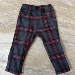 チェック柄パンツ 80cm