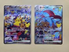 ポケモンカードゲーム ピカチュウex SAR 30th おまけ ボーマンダSAR