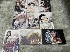 鬼滅の刃　全集中展　刀鍛冶の里 柱稽古 幕間画ポストカード 9枚セット
