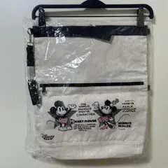 Disney　ミッキー&ミニー　ショルダーバッグ　クラッチバッグ　2wayバッグ