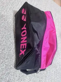 【新品未使用】YONEX ヨネックス シューズケース ピンク ブラック