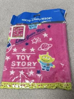ディズニー リトルグリーンメン タオル