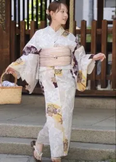 Dita 夕凪のはんなりしらべ（牡丹色）浴衣 帯セット ※下駄なし - メルカリ
