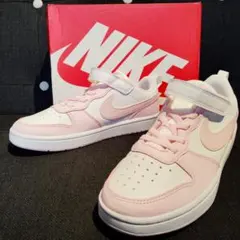 ⑫【美品】【22.0】NIKE ナイキ コート ボロー LOW リクラフト