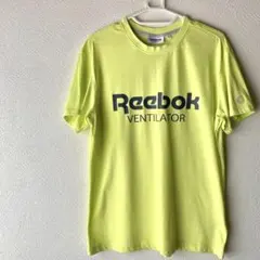Reebok リーボック　半袖　Tシャツ　ネオンカラー　イエロー　グリーン　蛍光