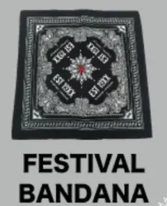 mgk EST 19XX FESTIVAL BANDANA バンダナ サマソニ - メルカリ