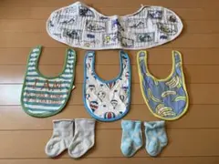 スタイ/靴下6点セット（ディズニーなど）