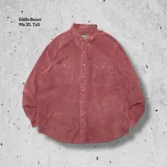 90s古着エディバウアーEddie Bauer コーデュロイシャツ BDシャツ