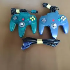 NINTENDO64 コントローラー 2個セットジャンク品