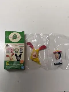 こびとづかん一番くじ　E賞ホトケアカバネとリトルハナガシラのセット