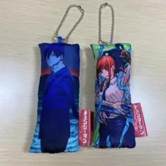 チェンソーマン　クッションマスコット　キーホルダー　2点セット