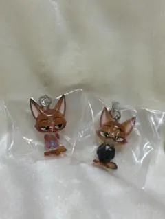 ズートピア2 めじるしアクセサリー 【2種セット】ニックA,B