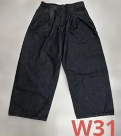 リーバイス ｗ31 ワイド デニムパンツ ブラック 定価24200円のサムネイル