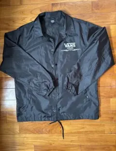 VANS ブラック コーチジャケット Mサイズ