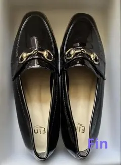 ⭐︎Fin⭐︎エナメルローファー　美品♡のサムネイル