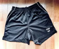 卓球ユニフォーム　短パン　TSP ブラック　Mサイズ