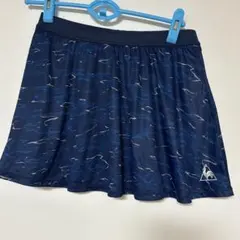 le coq sportif レディース スコート ブルーLサイズ　新品試着のみ